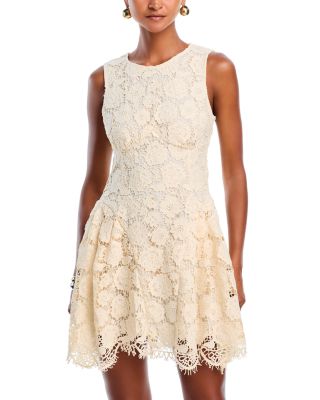 Lace Sleeveless Dress - Exclusive