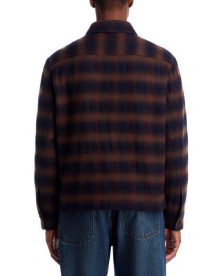 Zip-Front Jacket in Japanese Flannel