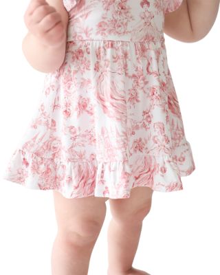 Girls' Antoinette Ruffled Bodysuit Dress - Baby