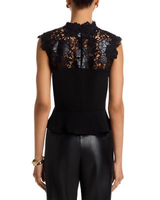 Angelo Sleeveless Lace Top