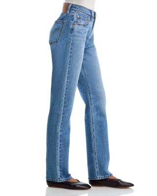 501 Curve High Rise Straight Jeans in Lucid Dream