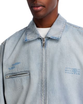 Distressed Denim Jacket