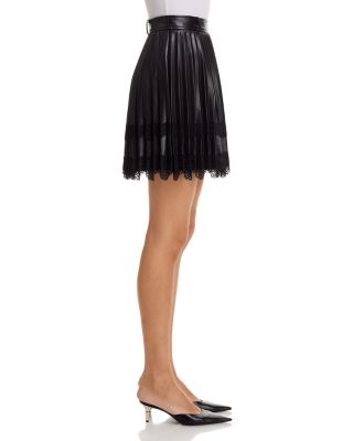Laney Faux Leather Skirt
