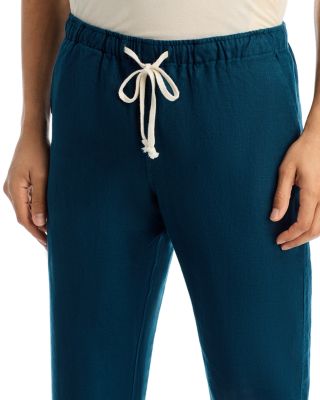 Bo Linen Regular Fit Drawstring Pants