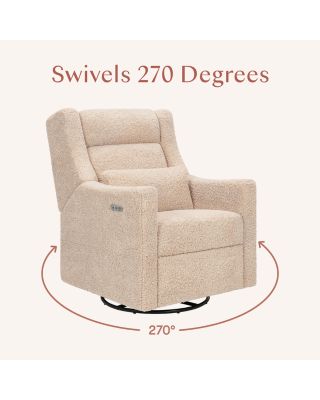 Kiwi Plus Power Recliner and Swivel Glider with Power Adjustable Headrest and USB Port