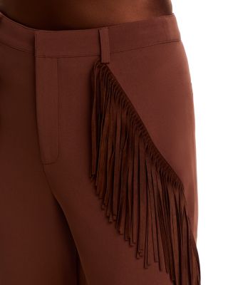 Fringe Trim Blazer & Pants