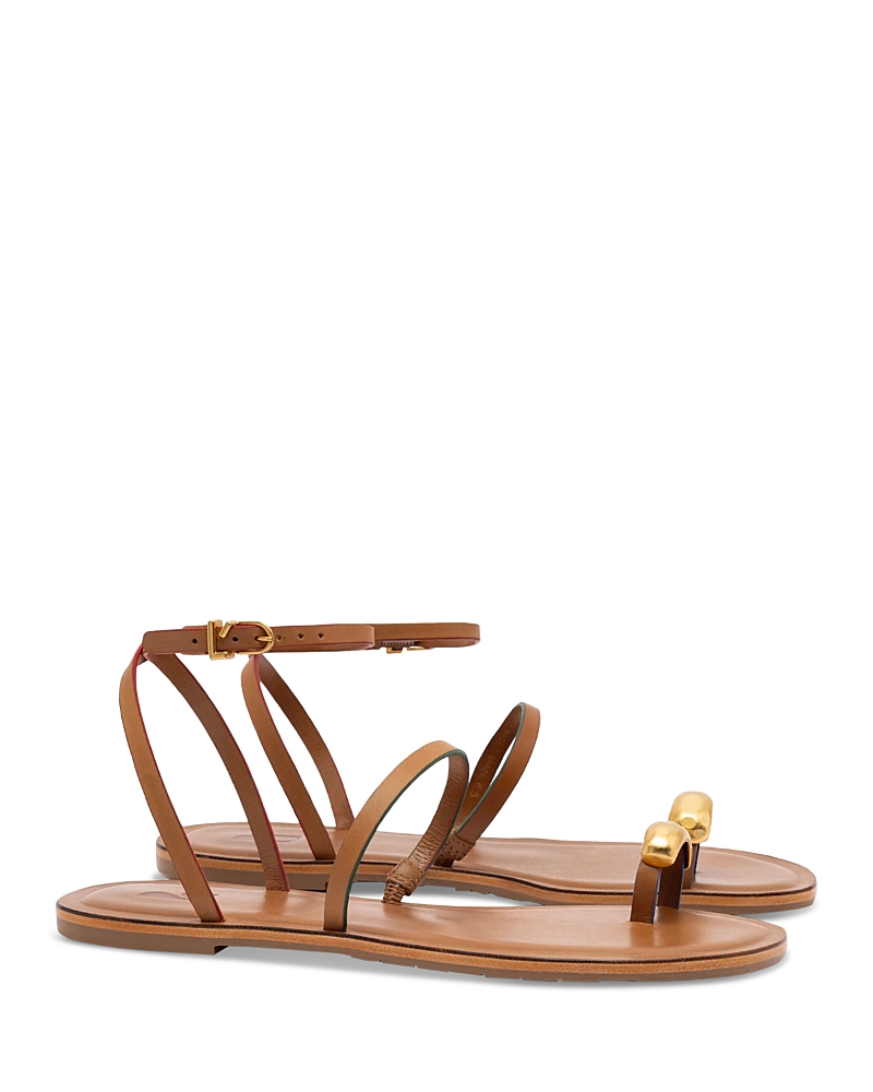 Larroude Women's Biarritz Sandals In Brown