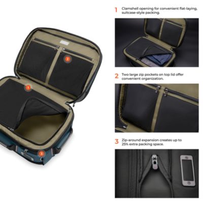 ZDX Medium ZDX Convertible Backpack Duffle Bag