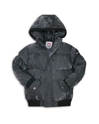 Boys' Hooded Puffer Coat - Little Kid, Big Kid