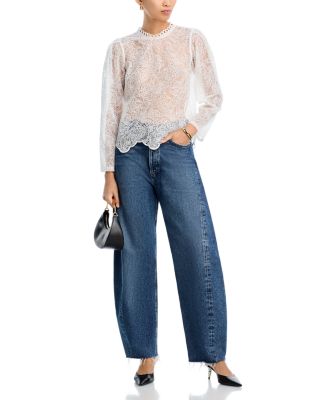 Lace Long Sleeve Top - Exclusive