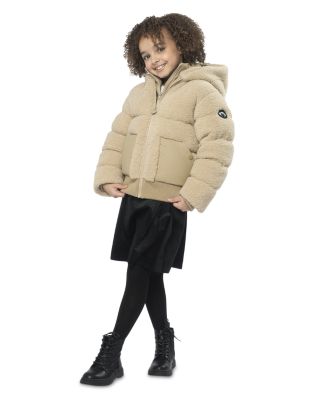 Unisex Teddy Faux Sherpa Coat - Little Kid, Big Kid