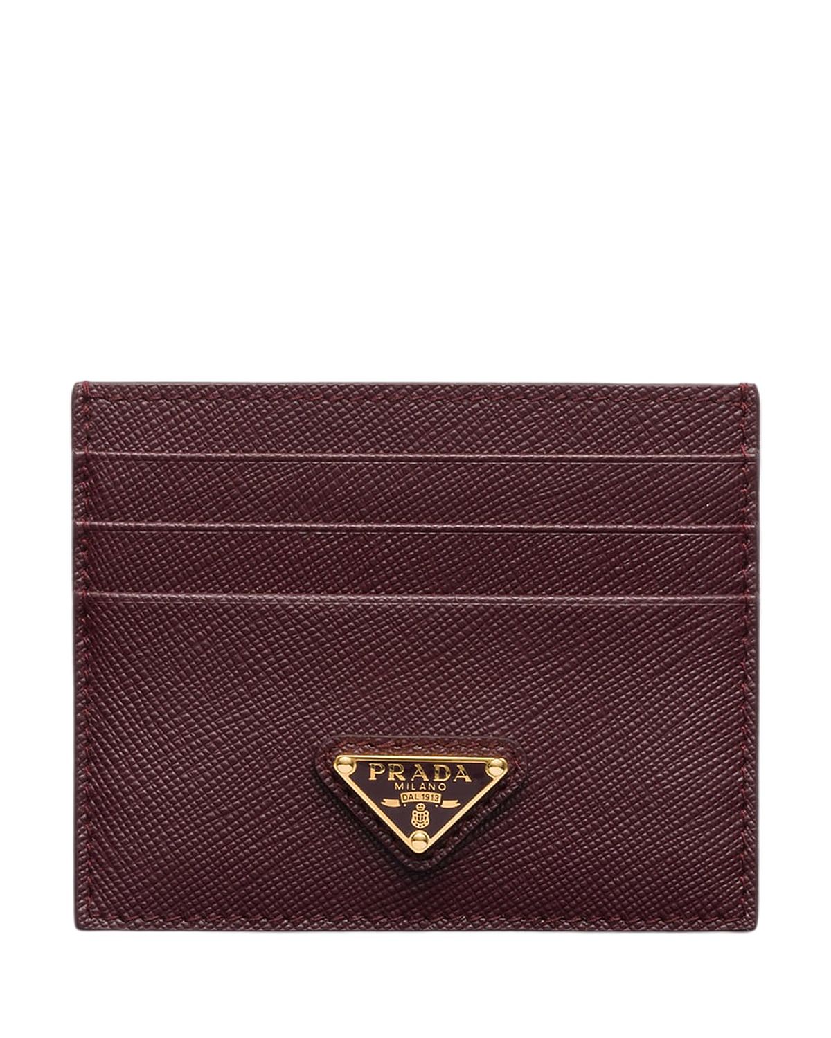 Prada Saffiano Leather Card Holder