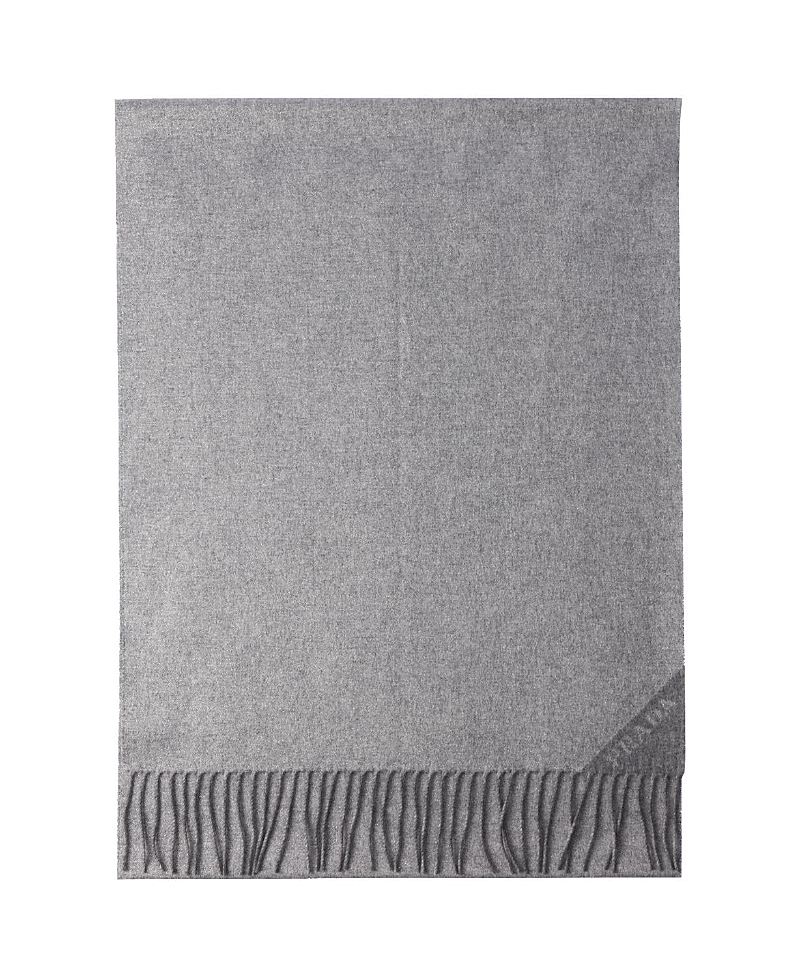 Prada Logo-print Scarf In Gray