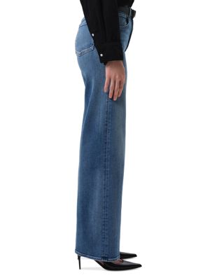 Lyra Wide Leg Jeans in Cooper