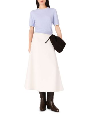 Wool Short Sleeve Sweater