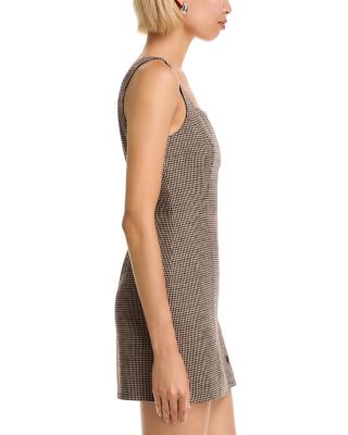 Houndstooth Mini Dress