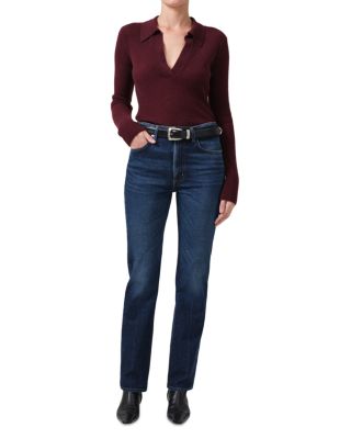 Simone Wool Cashmere Polo Sweater