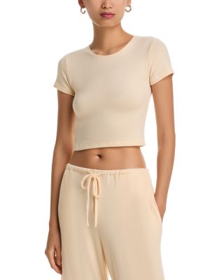 Lauren Cropped Slim Fit Top &amp; Lauren Drawstring Pants