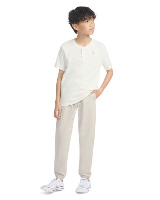 Boys' Slim Twill Jogger Pants - Little Kid, Big Kid