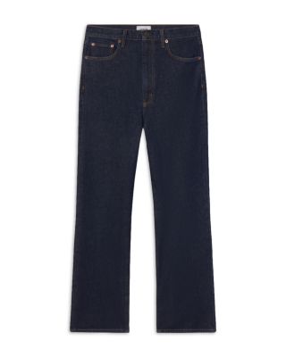 Harper Mid Rise Relaxed Straight Jeans in Reissue