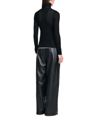 Layered Turtleneck Sweater