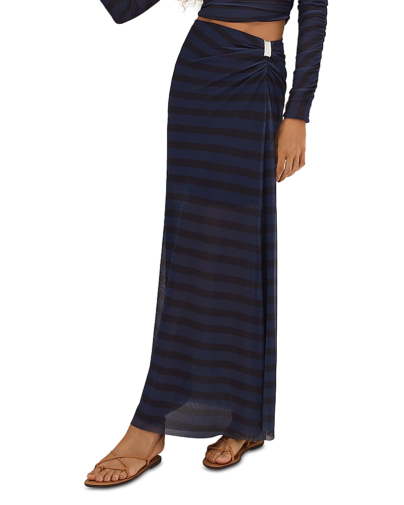 Vix Paula Hermanny Harmonie Amira Cover-up Skirt In Blue