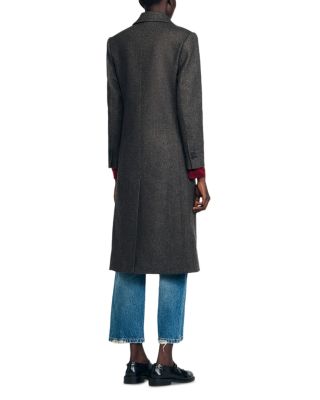 Fitted Double Breasted Coat