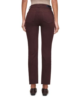 Mara Straight Mid Rise Instasculpt™ Ankle Jeans in Fig