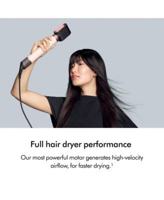 Airwrap Co-anda2x multi-styler and dryer Curly+Coily | Ceramic Pink and Rose Gold | New