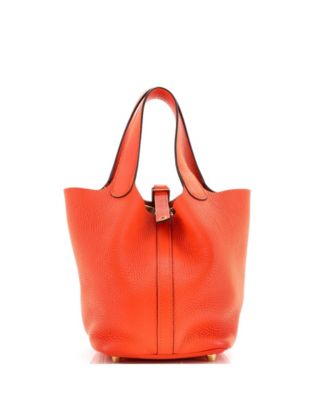 Pre-Owned HERMÈS - PM Picotin Lock Bag Clemence