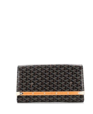 Pre-Owned Goyard - MM Monte Carlo Clutch Coated Canvas