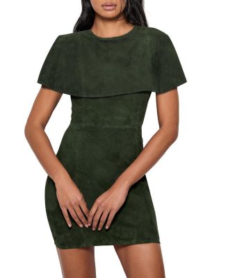 Selene Stretch Suede Dress
