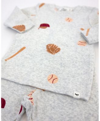 Boys' Baseball Print Two Piece Set - Baby