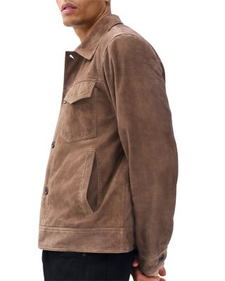Suede Trucker Jacket