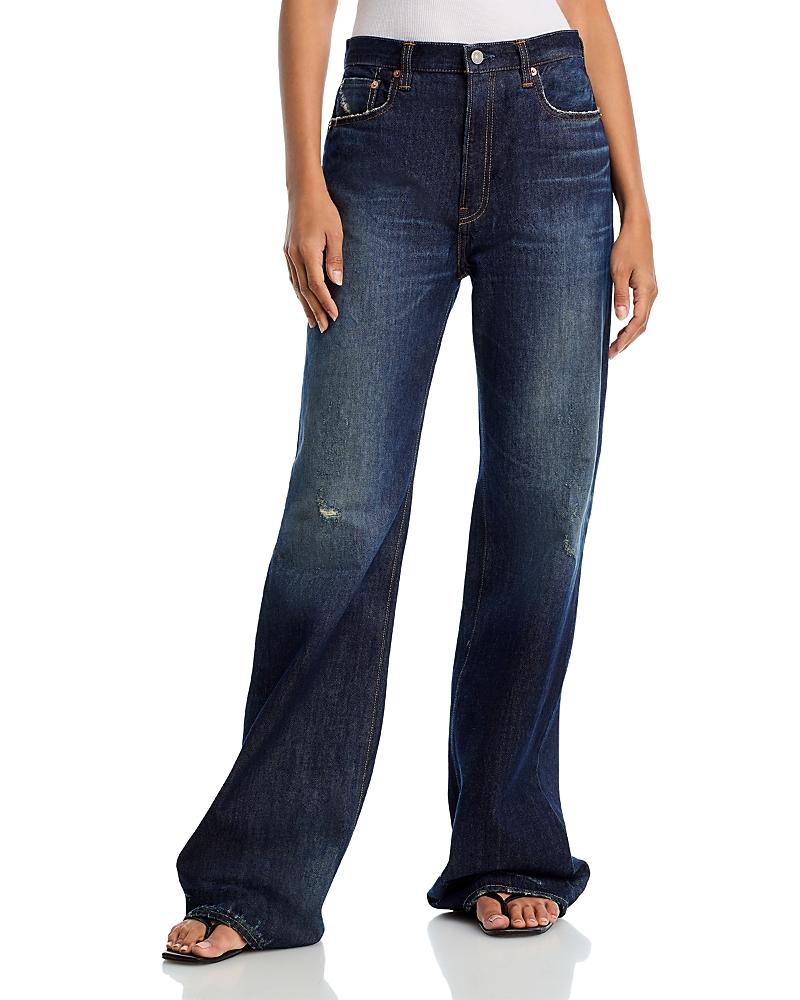 Denimist Helena High Rise Bootcut Jeans In Esher Blue In Blue