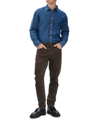 Fit 3 Authentic Stretch Athletic Fit Jeans in Brown