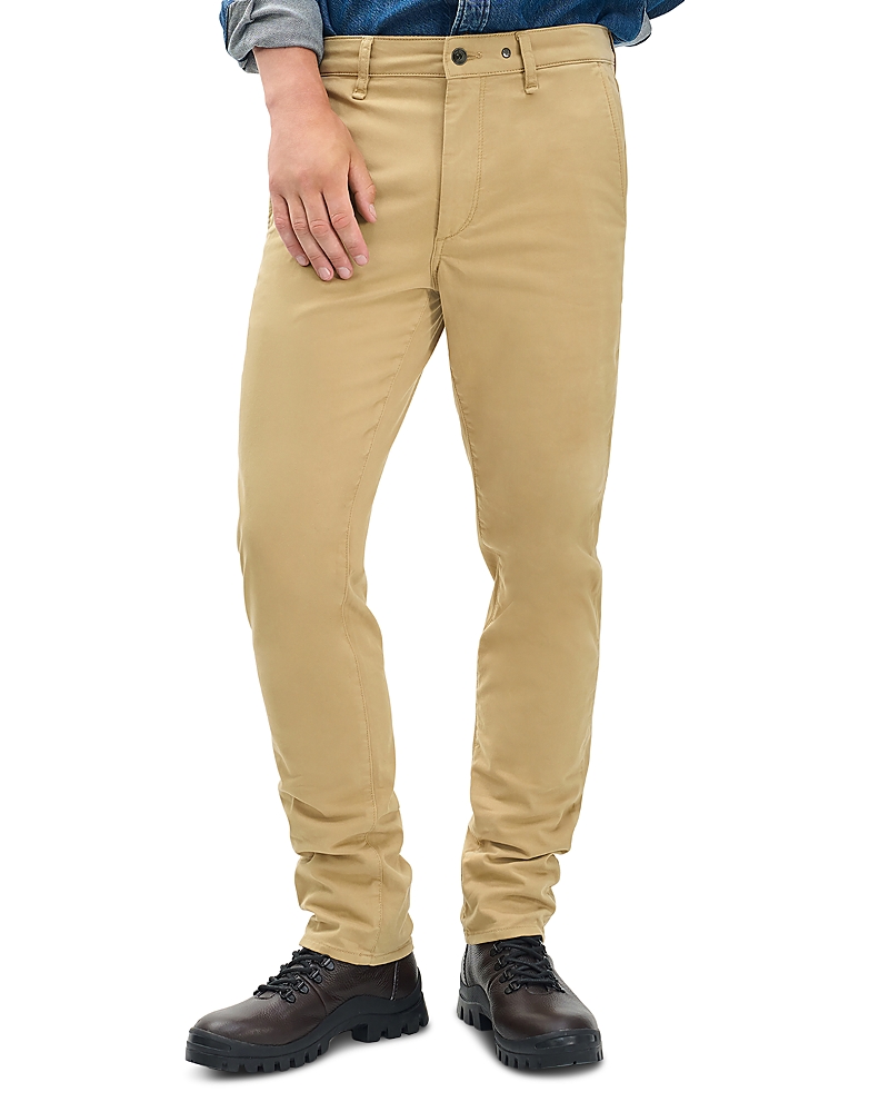 Rag & Bone Slim Fit Stretch Twill Pants In Neutral
