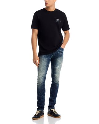Skinny Jeans in Midnight Surf Blue