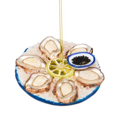 Oyster Platter Ornament - Exclusive