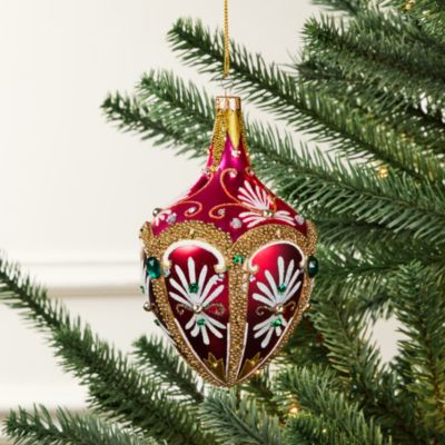 Glass Drop Ornament - Exclusive