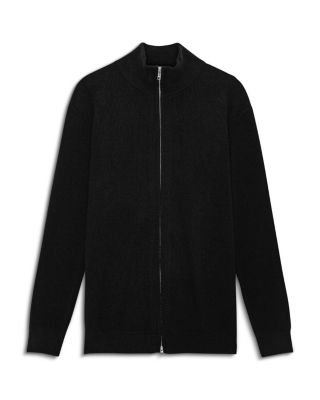 Danny Full Zip Ribbed Sweater