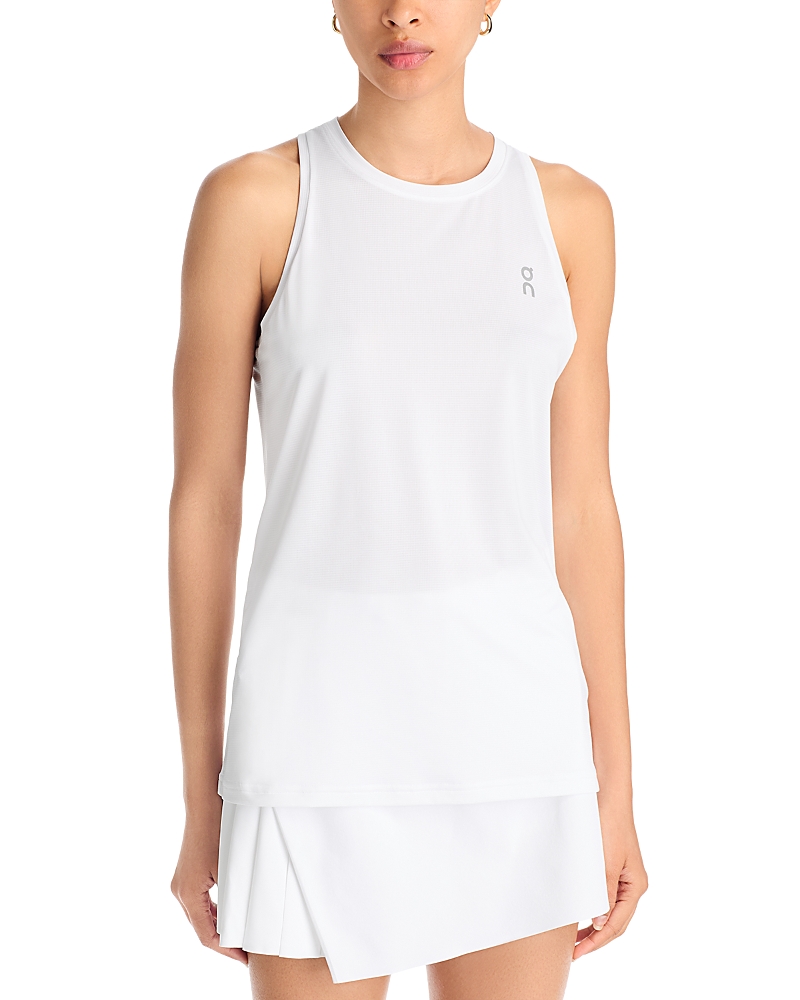 On Core Running Tank In White