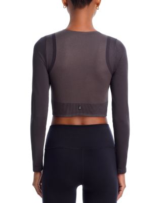 Studio Knit Long T Crop Top
