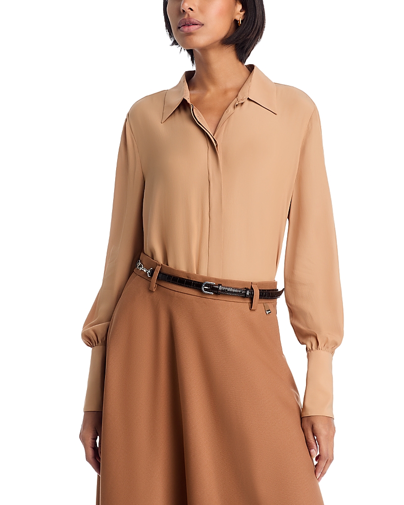 Herno Fluid Woven Blouse