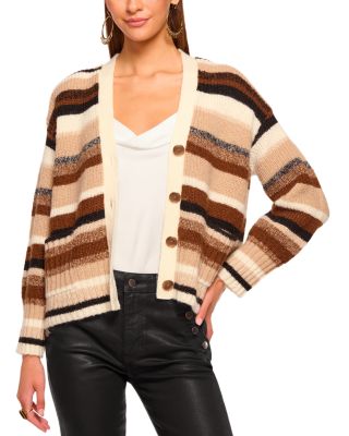 Caroline Striped Cardigan