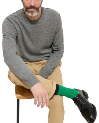 Reverse Seam Crewneck Sweater