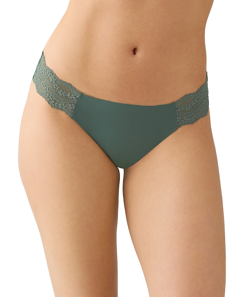 B.tempt'd By Wacoal B. Tempt'd By Wacoal B. Bare Thong In Green