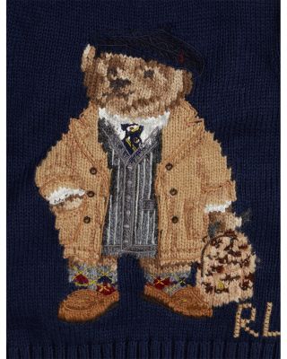 Polo Girls' Polo Bear Crewneck Sweater - Baby