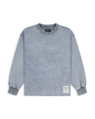 Snow Wash Open Bottom Sweatshirt
