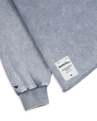 Snow Wash Open Bottom Sweatshirt